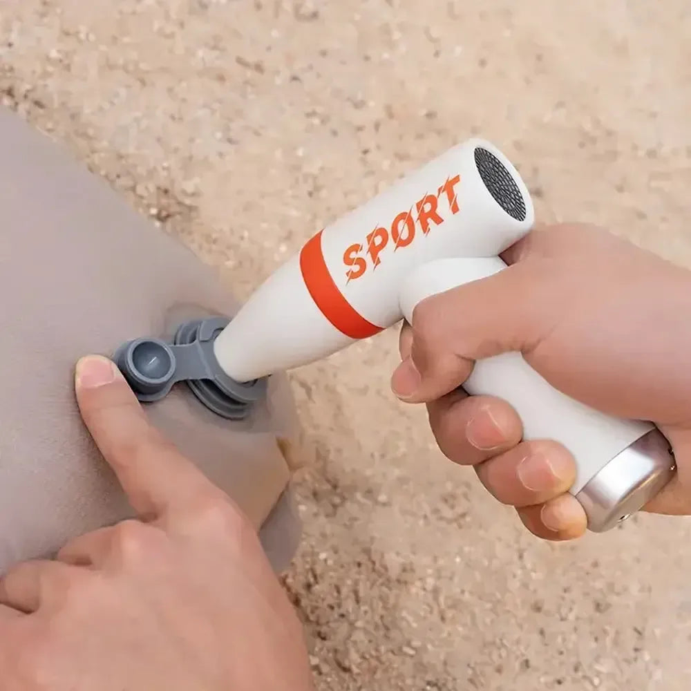 Nimin Mini Cordless Portable Compressed Air Duster 4 Wind Speed Adjustment 1100mAh