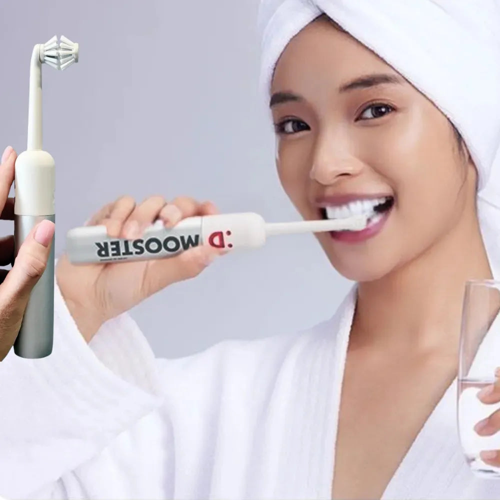 Dmooster S01 Smart Electric Toothbrush, AI Rotating Design with Forest Walk App Integration