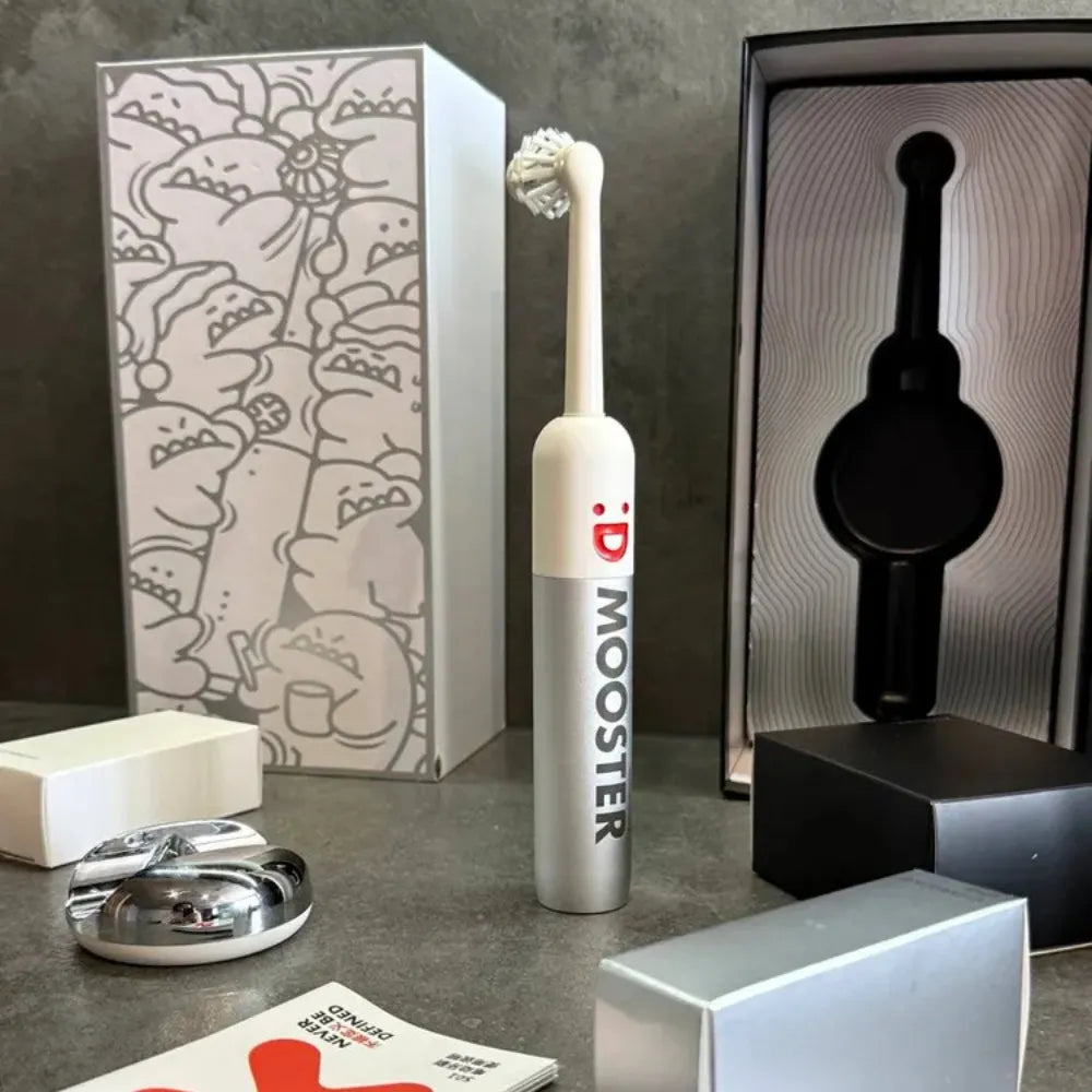 Dmooster S01 Smart Electric Toothbrush, AI Rotating Design with Forest Walk App Integration