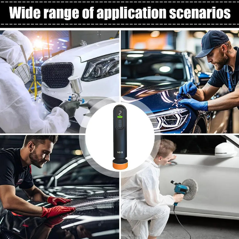 Car Paint Scratch Repairing Machine 12000 RPM 2000mAh Type-C Rechargeable
