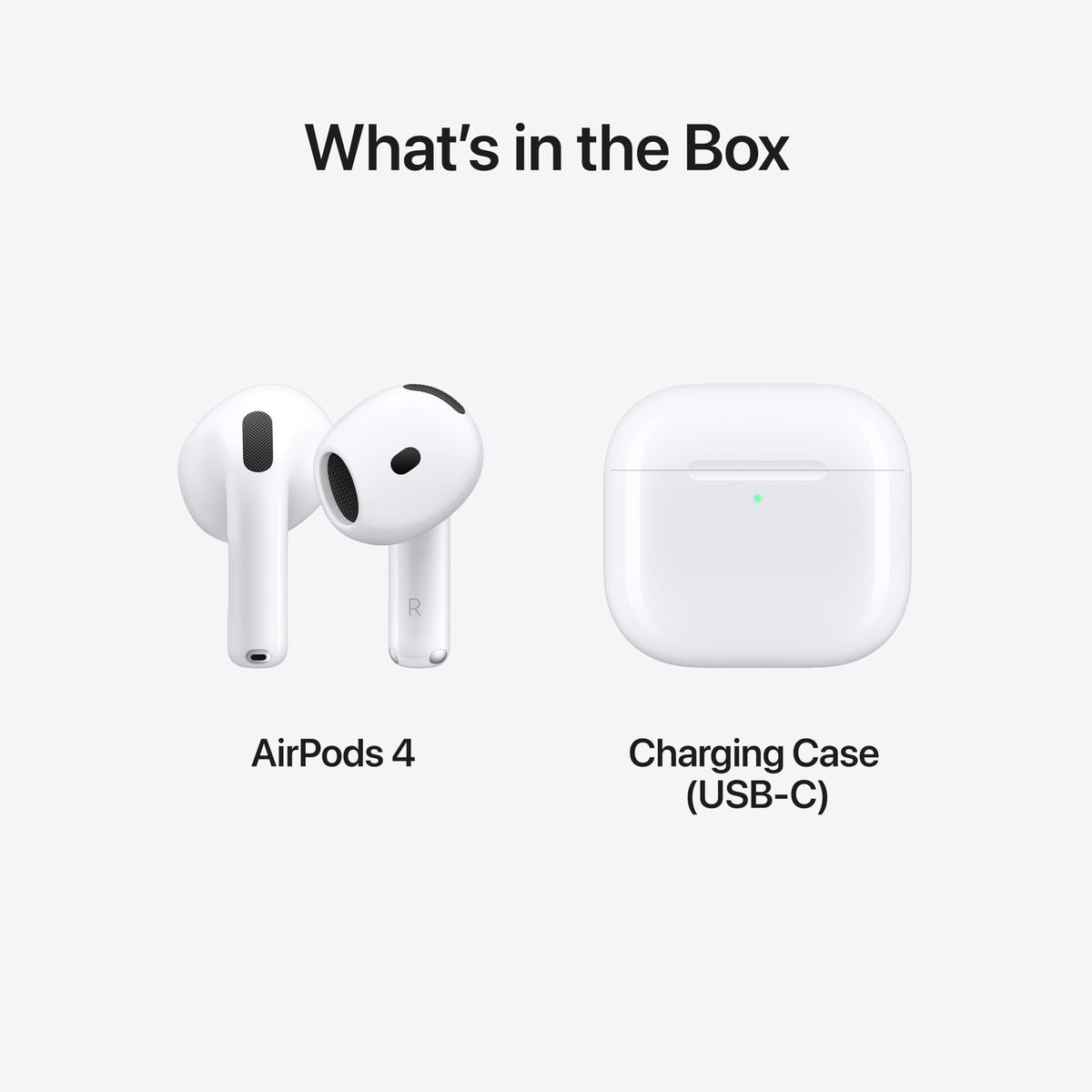 Apple AirPods 4 with Active Noise Cancellation For iPhone, Apple Watch, iPad, and Mac