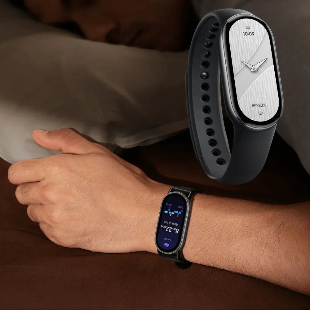 Xiaomi Smart Band 10 Fitness Tracker Compatible with Android/iOS, BT5.4, TPU Strap, 1.72'' AMOLED Display – Mate Black