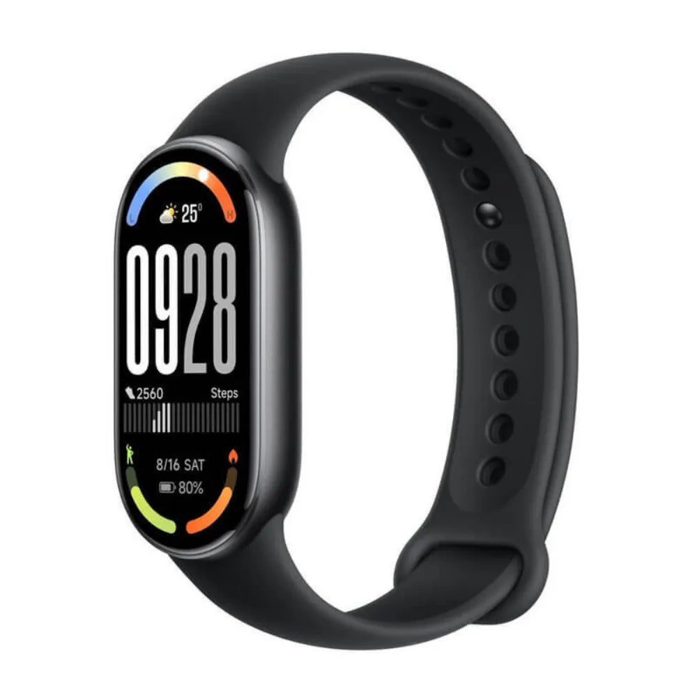 Xiaomi Smart Band 10 Fitness Tracker Compatible with Android/iOS, BT5.4, TPU Strap, 1.72'' AMOLED Display – Mate Black