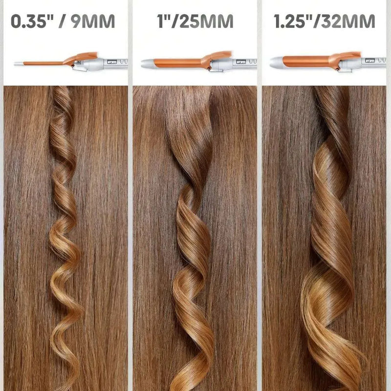SHEGLAM It-Curl One-Touch Instant Curler with Anti-Burn Protection & GlossPro Ceramic Coating – 3 Heat Settings
