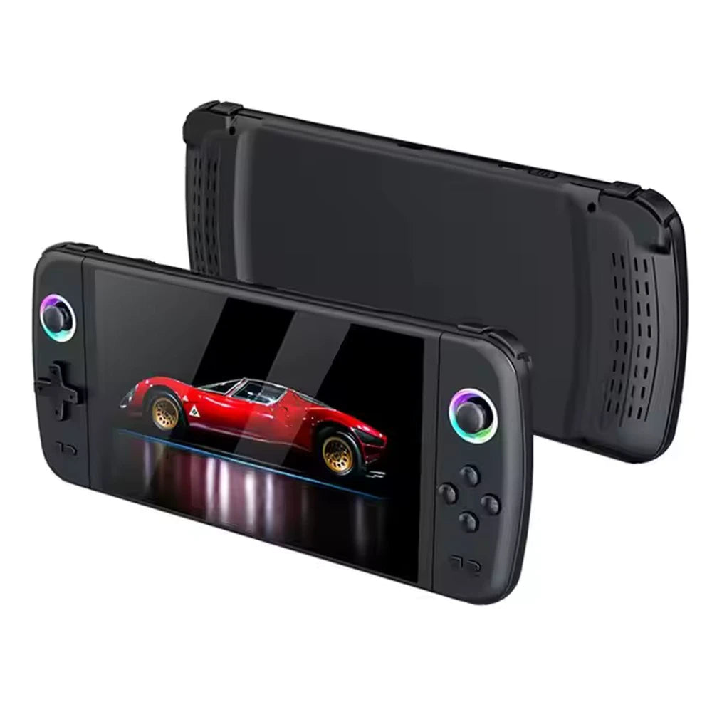 SJGAM M27 Handheld Gaming Console 7" Display, 3000mAh Battery, 256GB Support, 30+ Emulators, Linux OS – White