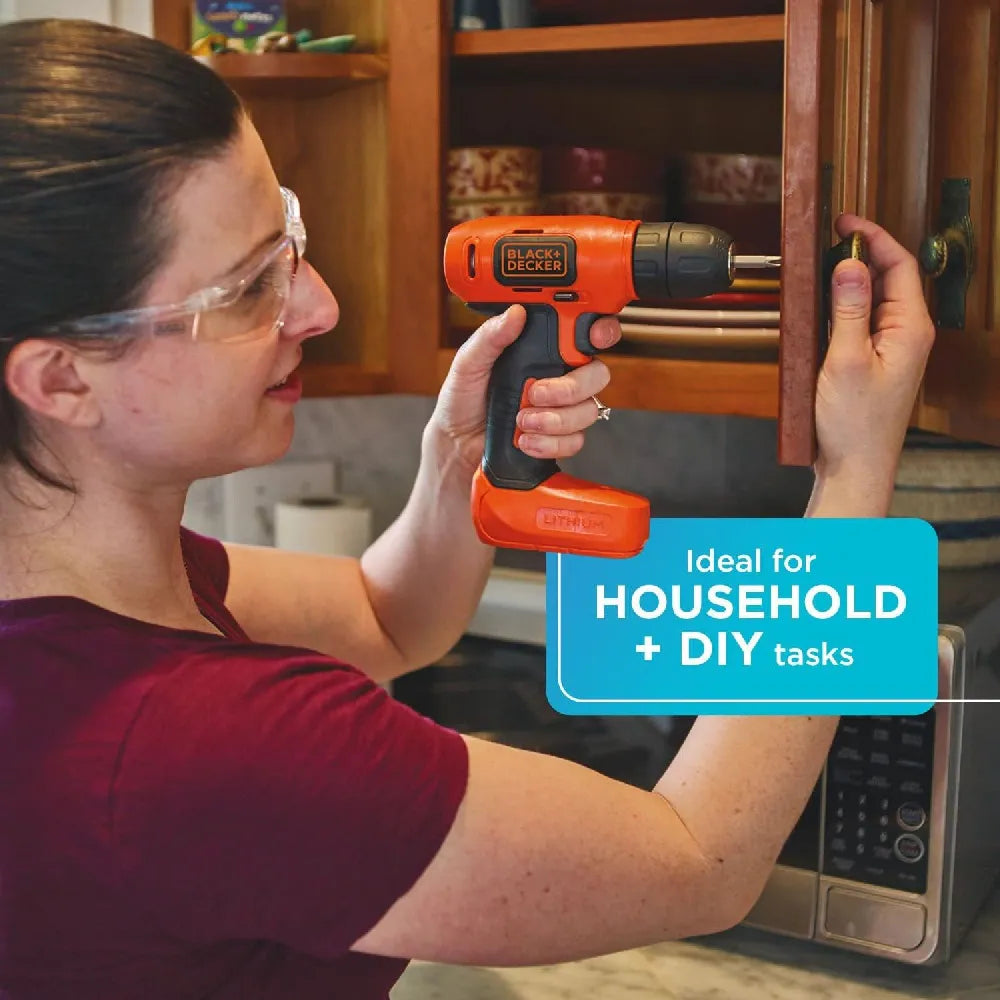 Black & Decker BDCD8-B5 Drill Driver 7.2V