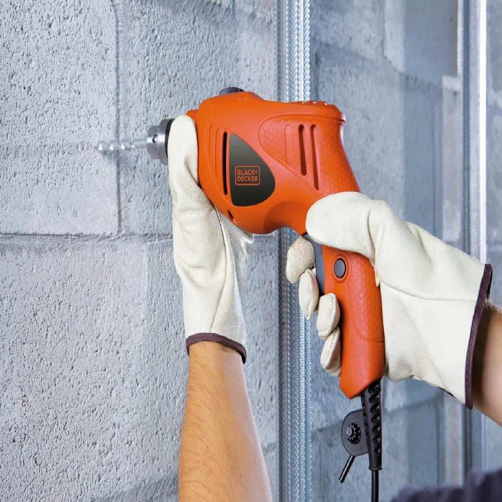 Black+Decker HD4810 Single Speed Hammer Drill 10mm 480W