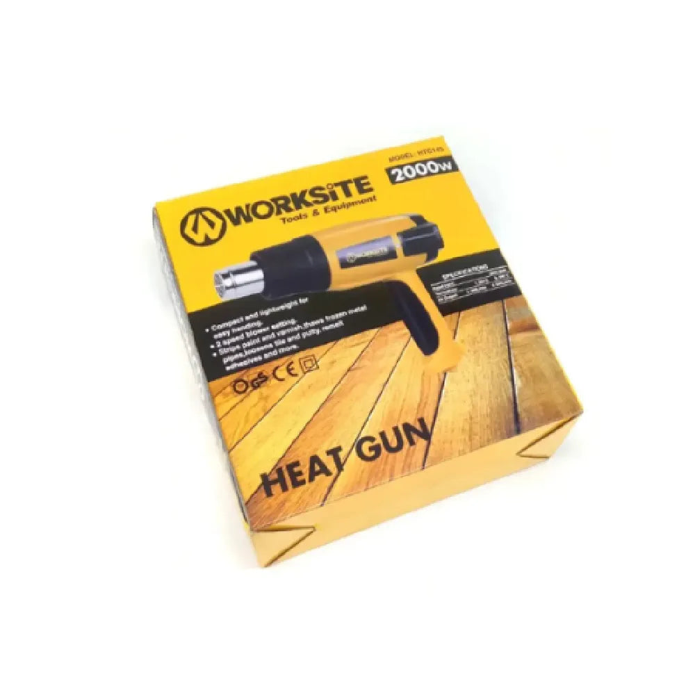 WORKSITE HTG145 Thermopistolo Heat Gun Operates At 500–3000 RPM 2000W