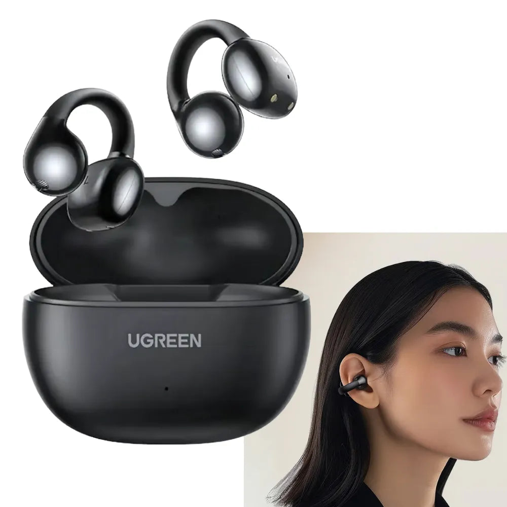 UGREEN HiTune S3 Open-Ear Wireless Earphones, Bluetooth 5.4, Noise Reduction, 12mm Driver, IPX5 Waterproof