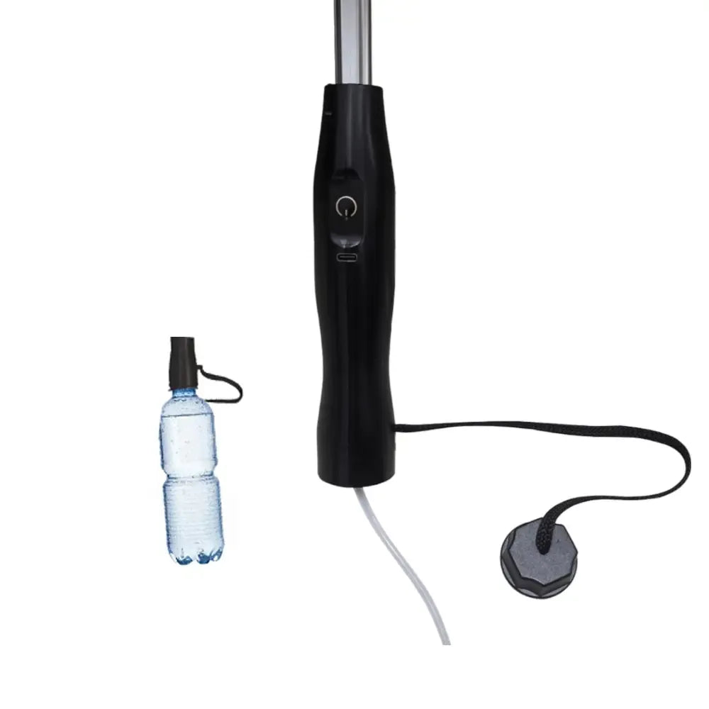 Sun Umbrella with Cooling Fan USB Rechargeable UPF 50+ Protection for Sun & Rain