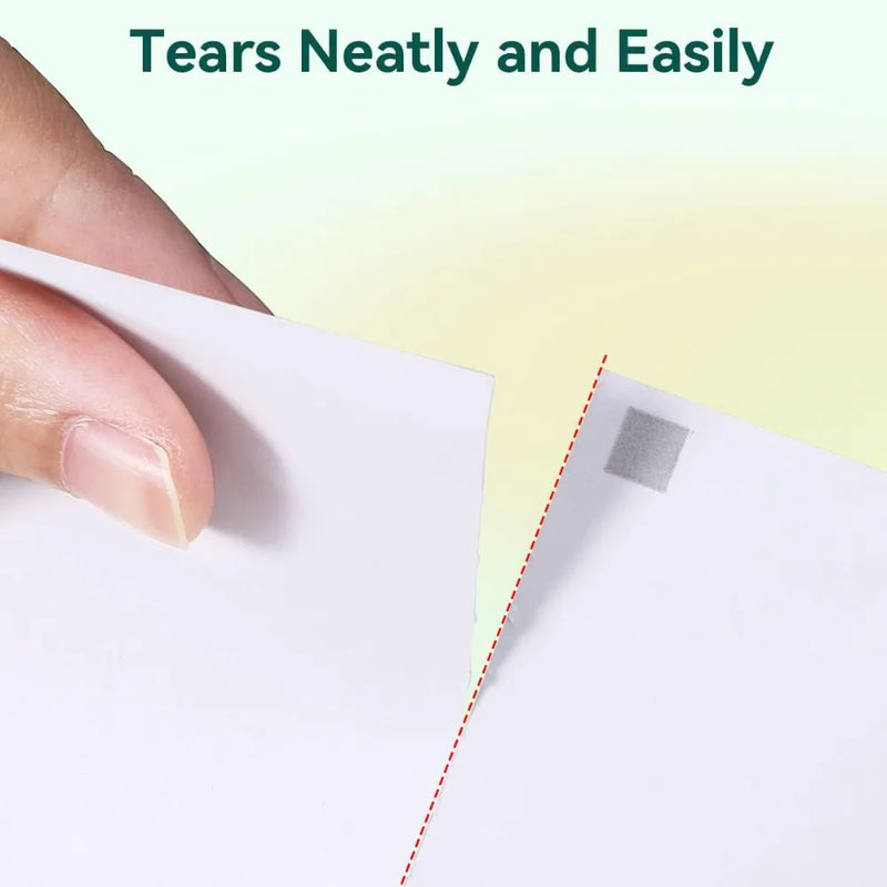 Phomemo Fanfold A4 Thermal Printing Paper,100 Sheets, Lightweight 10gsm, Multipurpose for Portable Printers