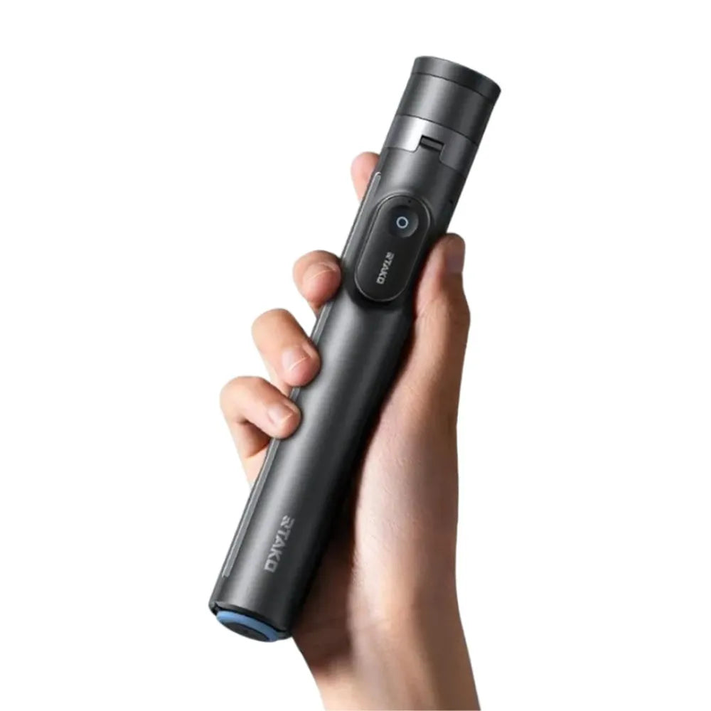 RTAKO Integrated Bluetooth Selfie Stick Tripod, 170cm Extendable, 720° Rotation, Auto-Opening Tripod
