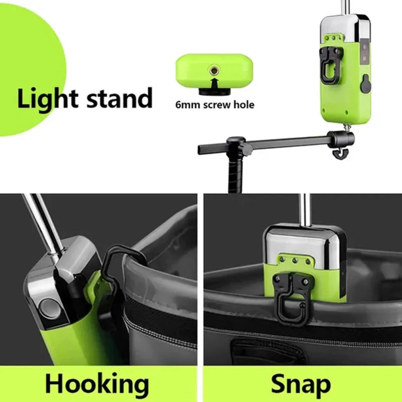 Automatic Outdoor Water Pump with Stand & 3 Pumping Modes 2100mAh Rechargeable Battery