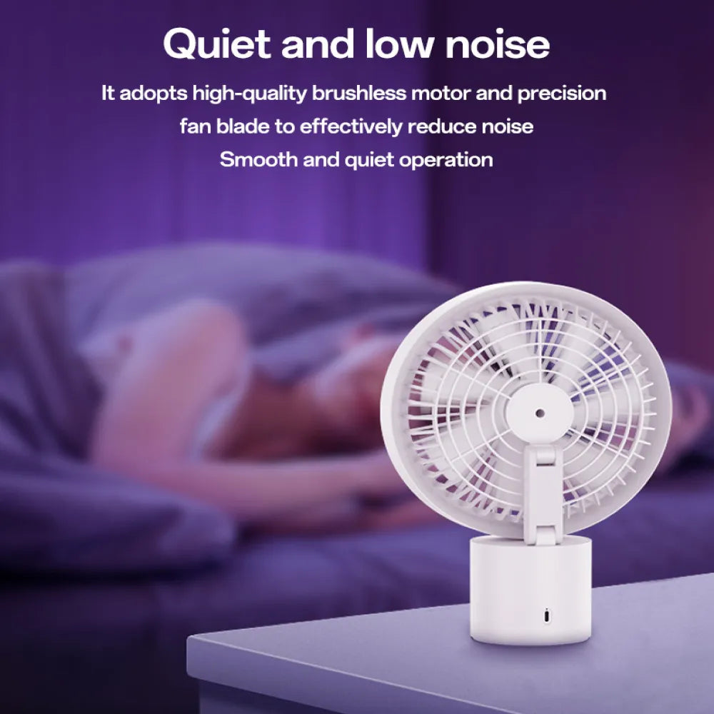 Yesido YF13 3 in 1 Portable Camping Fan with 8000 mAh Battery Type-C Rechargeable