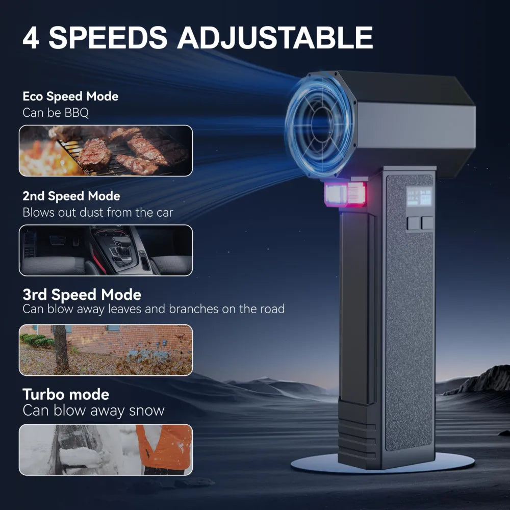 Booster Violent Turbofan Jet With LED Light with 4000mAh Rechargeable Battery