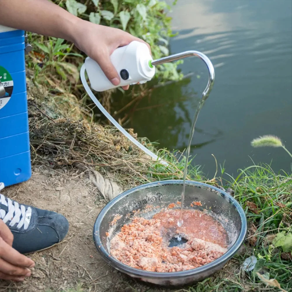 Automatic Sensor Water Pump with Stand & 2600mAh Battery