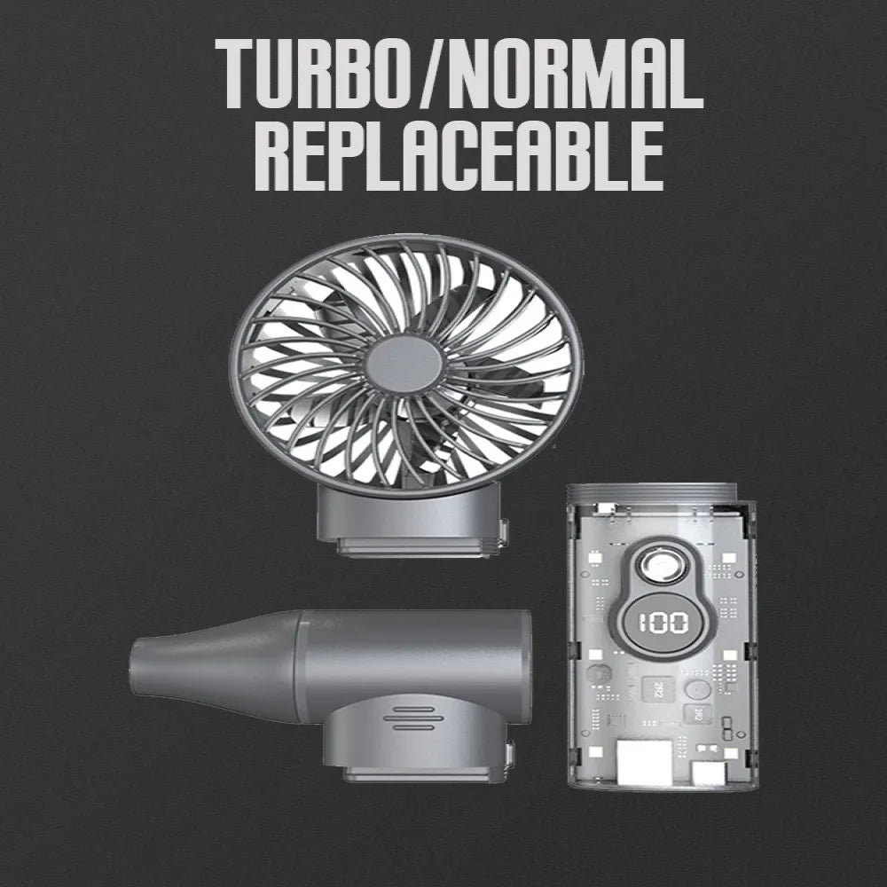 Violent Fan II 2-in-1 Turbo Fan with 10000mAh High-Capacity Battery