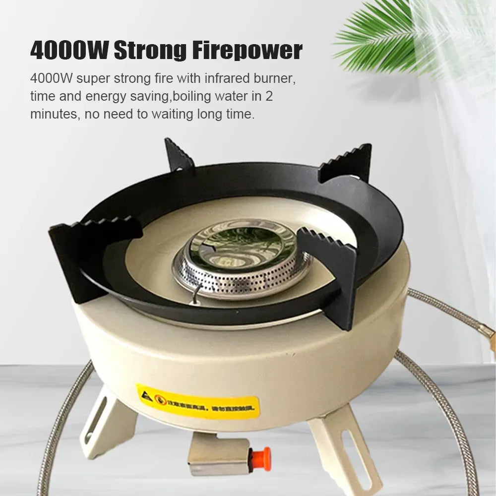 Outdoor Picnic Cooking Food Gas Stove Up To 25kg 4000W