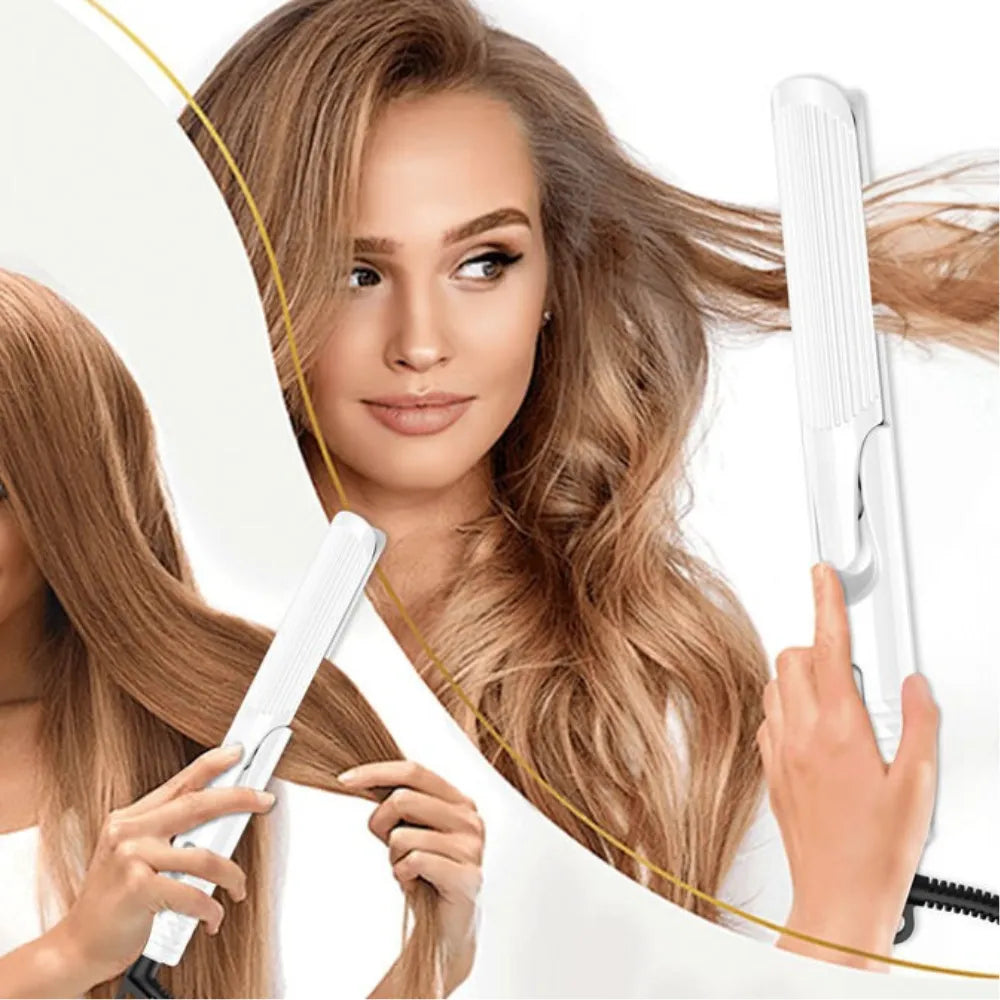 Hair Straightening Iron, 160℃ Constant Temperature, Fast Heating PET Material, Lightweight & Compact Design, KD3886A