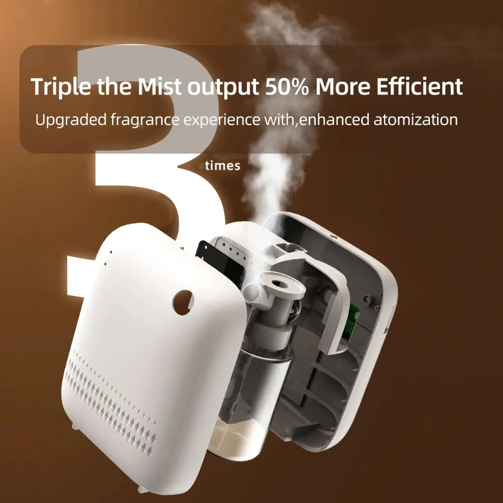 Smart Aroma Diffuser with Bluetooth Control, Essential Oil Diffuser, Quiet Ultrasonic Fragrance Machine