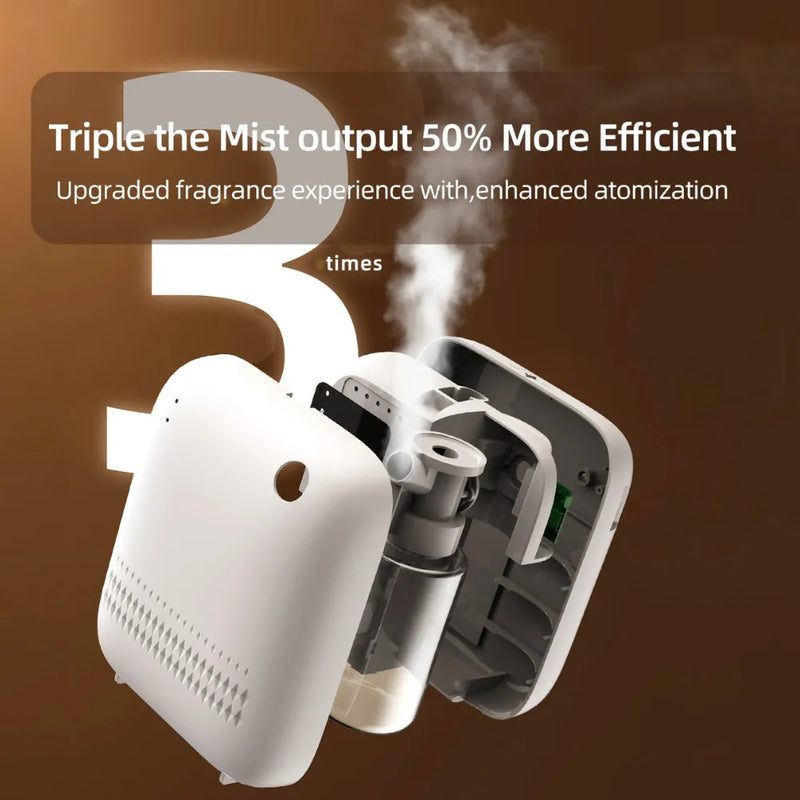 Smart Aroma Diffuser with Bluetooth Control, Essential Oil Diffuser, Quiet Ultrasonic Fragrance Machine