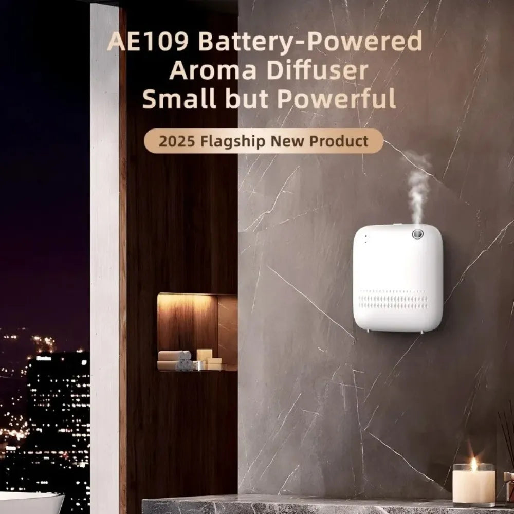 Smart Aroma Diffuser with Bluetooth Control, Essential Oil Diffuser, Quiet Ultrasonic Fragrance Machine