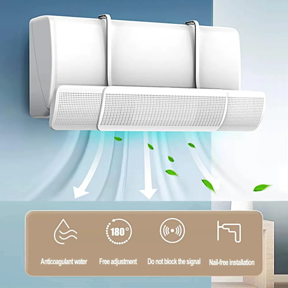 Universal Air Conditioning Adjustable Windshield