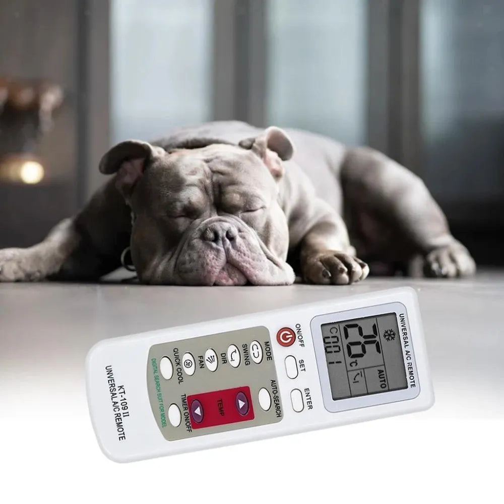 Universal KT-109 II AC Remote Control 2 AAA Batteries