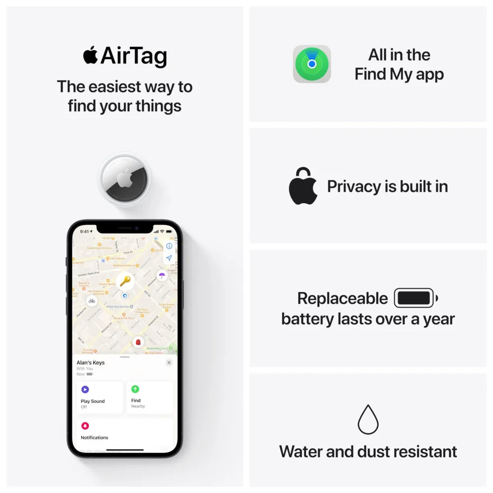 Apple AirTag with Built-in Speaker