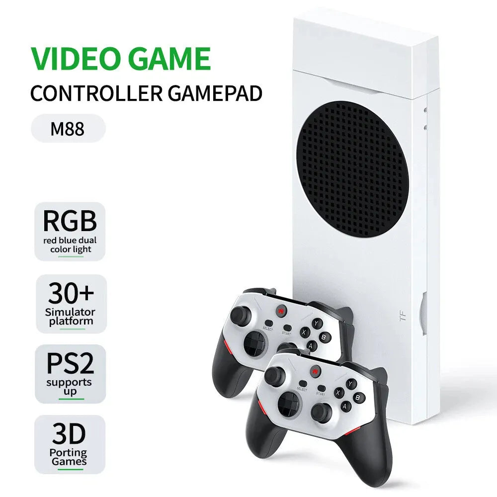 SJGAM M88 128GB Video Game Console TV Stick, Retro Linux System with 30,000+ Game Support