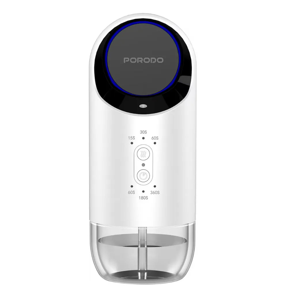 Porodo Lifestyle Wall Plug-In Essential Oil Diffuser 120mL with Mist Interval & Timer Settings, Waterless Diffusion