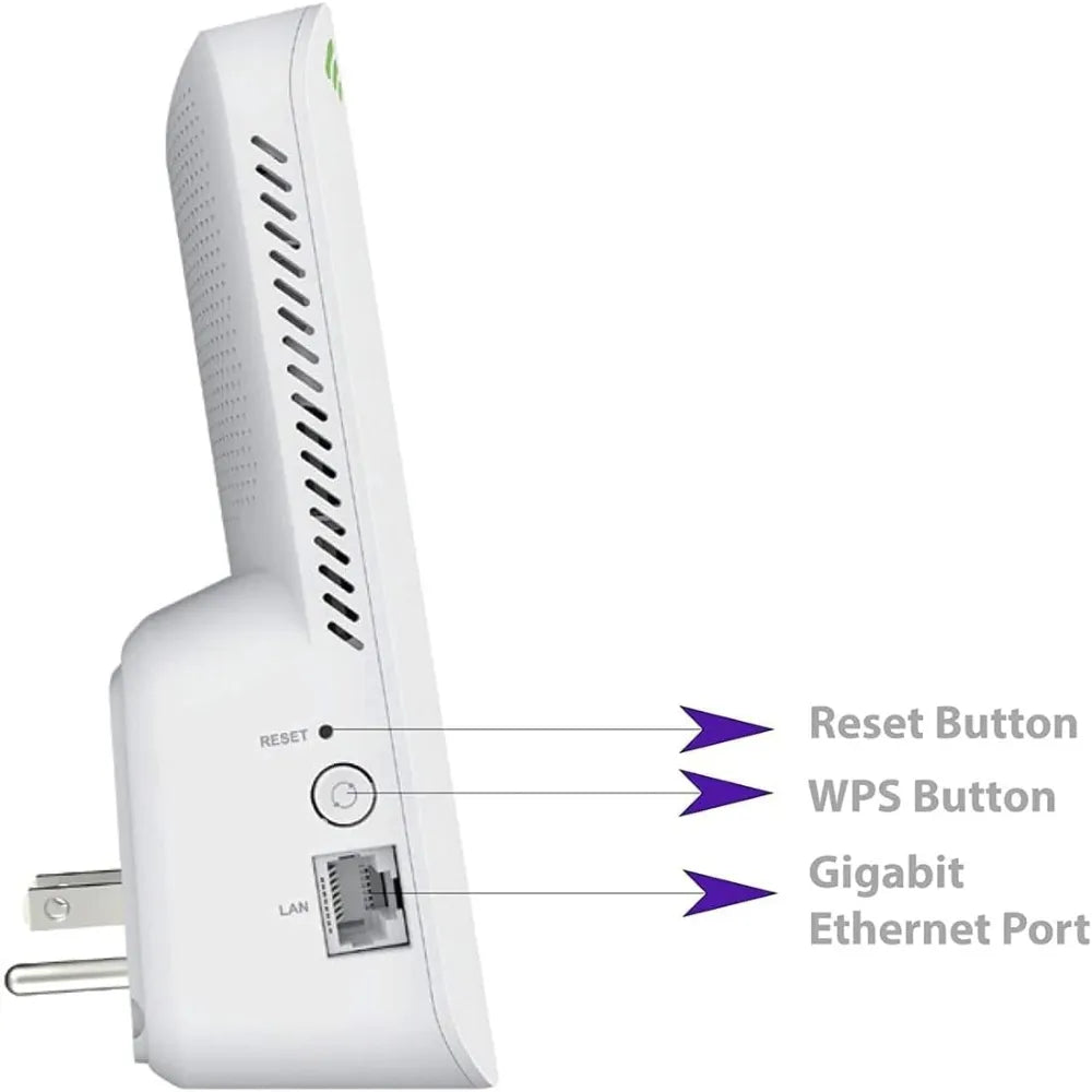 D-Link AX1800 Wi-Fi 6 Mesh Range Extender With 4 Streams Technology Up To 574 Mbps (2.4GHz) + 1201 Mbps (5GHz)