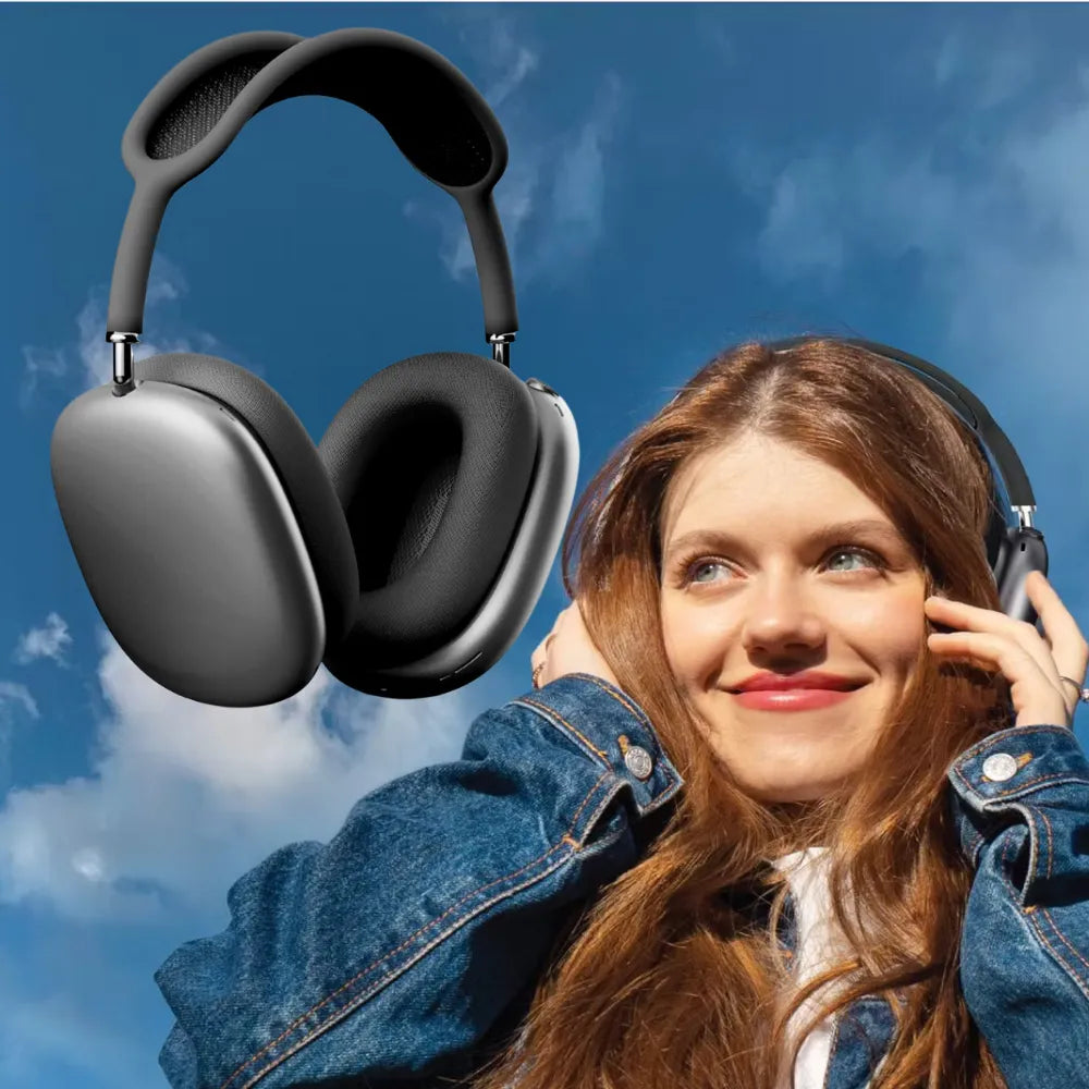 Green Lion Encore Max Wireless Headphones with Active Noise Cancellation, Detachable Ear Cushions, 12h Playtime