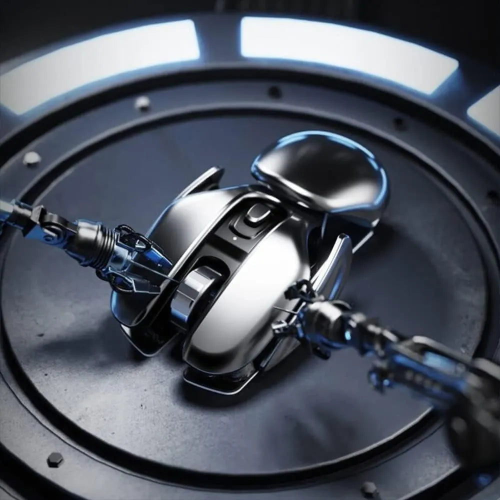 Green Lion G266 Beetles Metal Mouse, Wireless Ergonomic Mouse with Multiple DPI (800–4800), 48Hrs Battery, Type-C