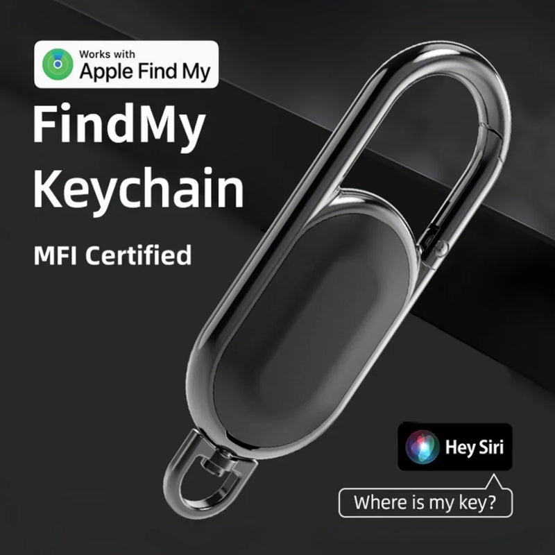 F15 Mini Bluetooth Tracker with Apple Find My Network, 12-Month Battery, Waterproof, Lightweight Key Finder for Keys, Pets & Luggage