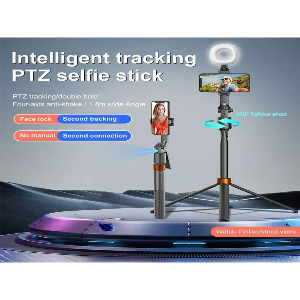 Q13 Selfie Stick with Wireless Tripod Stand With AI Tracking Technology