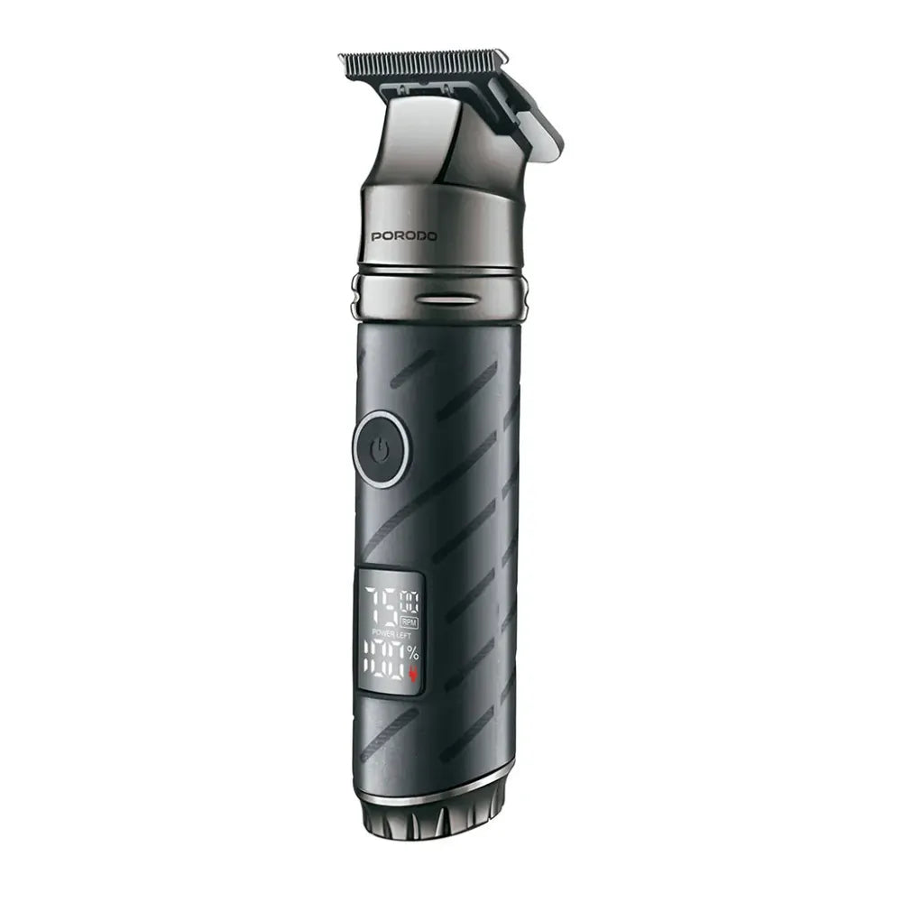 Porodo Lifestyle Edgemaster T-Blade Trimmer & Shaver with Dual Speed, 2000mAh Battery, USB-C Fast