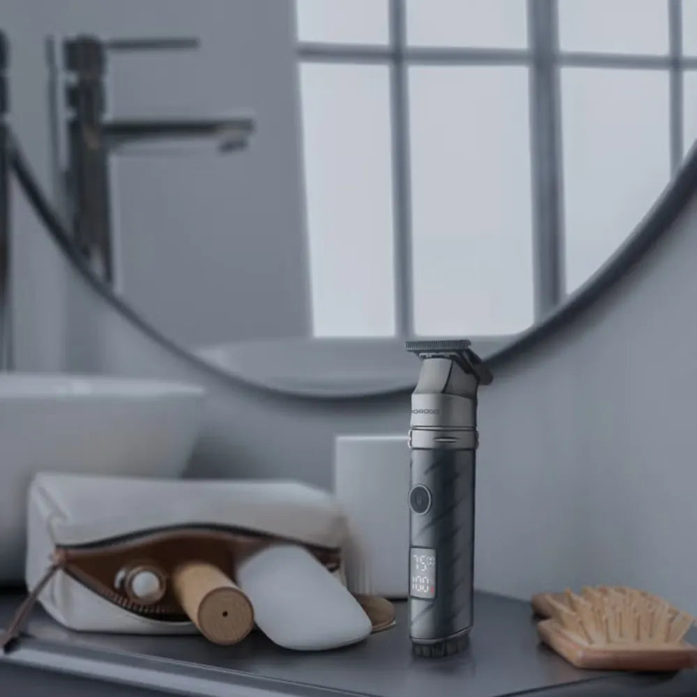 Porodo Lifestyle Edgemaster T-Blade Trimmer & Shaver with Dual Speed, 2000mAh Battery, USB-C Fast