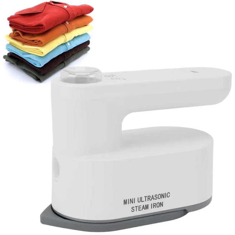 Cordless Electric Iron, 30s Fast Heating, 5200mAh Rechargeable Battery, 2-Temp Control (140°C/160°C), Clothes Steamer-4