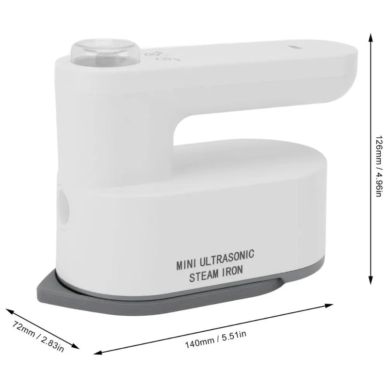 Cordless Electric Iron, 30s Fast Heating, 5200mAh Rechargeable Battery, 2-Temp Control (140°C/160°C), Clothes Steamer-6