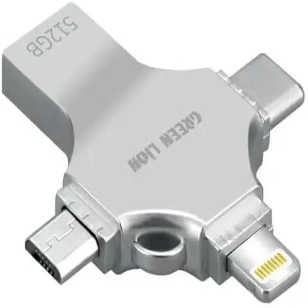 Green Lion 4 in 1 USB Flash Drive 512GB