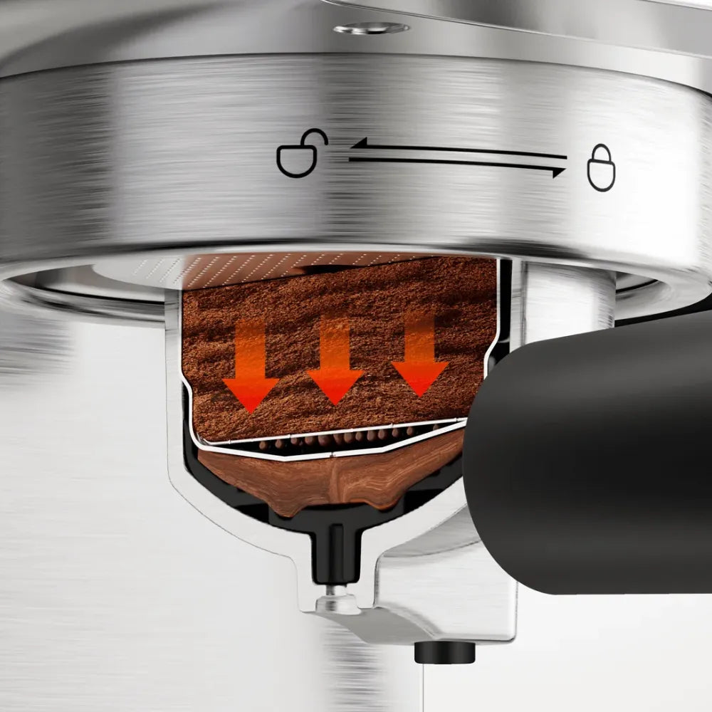 Xiaomi Semi-Automatic Espresso Machine CME003 – 20 Bar Pump, Built-in Milk Frother