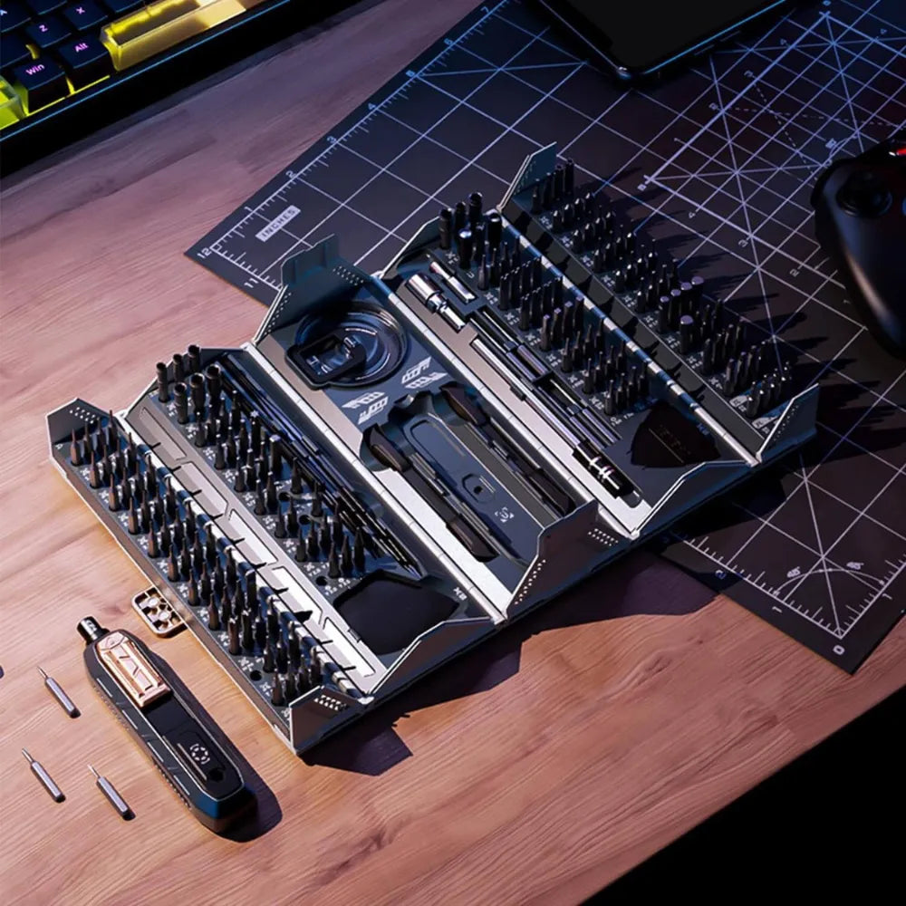 Precision Screwdriver Set 180-in-1, Electronics Repair Tool Kit for PC, Laptop, Phone, Watch & PS5