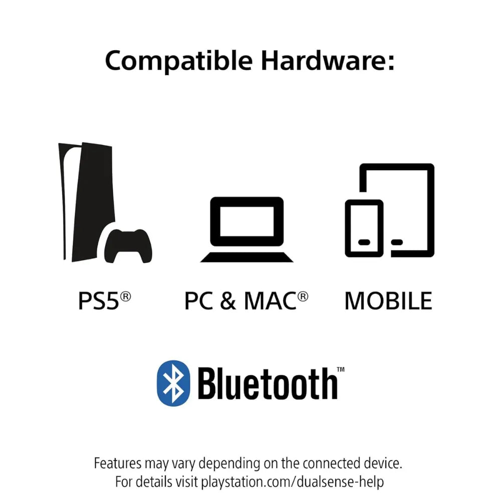 PlayStation DualSense Wireless Controller, Haptic Feedback, Adaptive Triggers & Multi-Device Support - Cobalt Blue