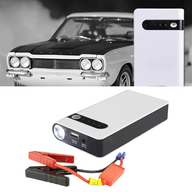 Portable Car Jump Starter, Multi-Function Car Battery Booster with Safety Protection for Cars, Motorcycles & Boats