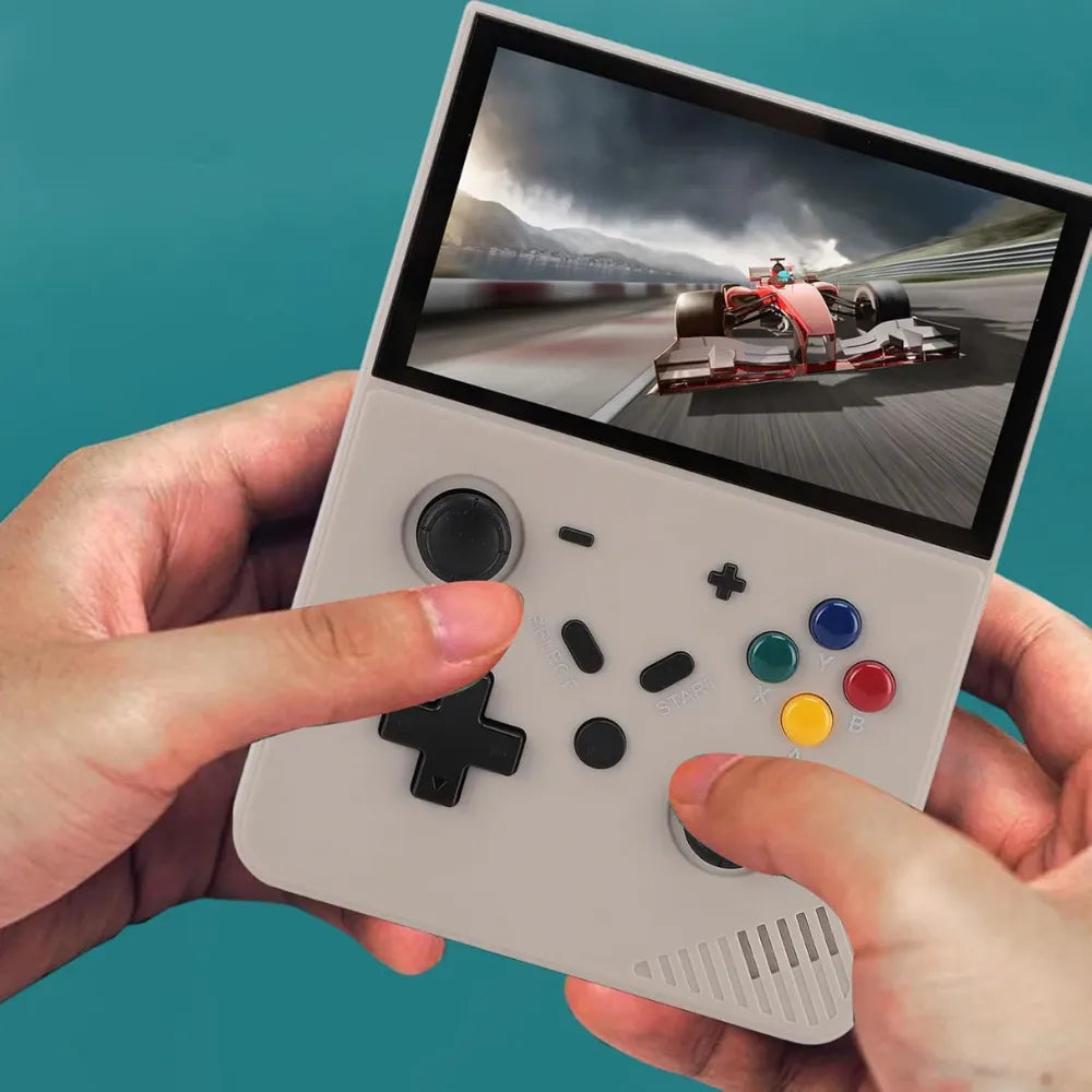 SJGAM M18 Retro Handheld Game Console 4.3-Inch IPS Screen 20,000+ Classic Games Quad-Core CPU with 4000mAh Battery