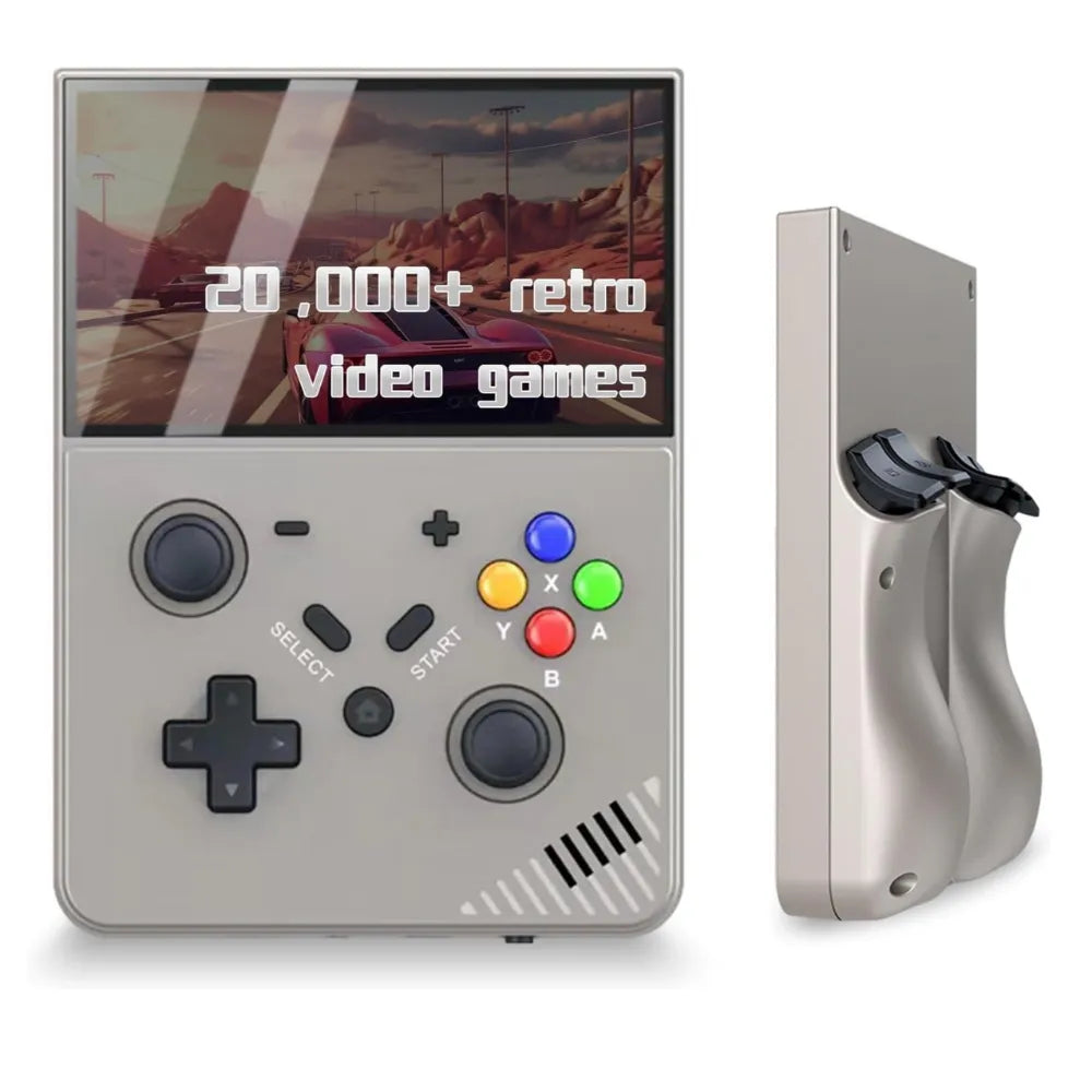SJGAM M18 Retro Handheld Game Console 4.3-Inch IPS Screen 20,000+ Classic Games Quad-Core CPU with 4000mAh Battery