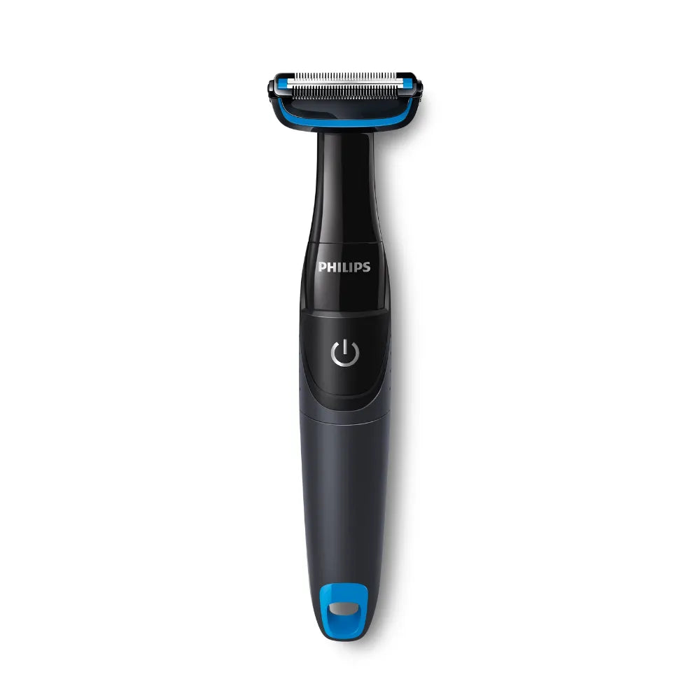 Philips Bodygroom BG1024/16 Showerproof Groin & Body Trimmer Bidirectional Skin Protection with AA Battery