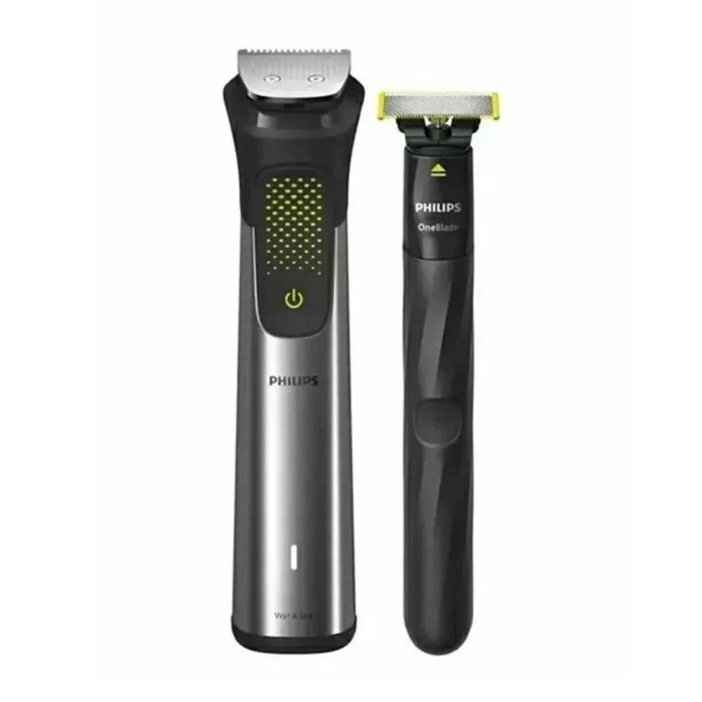 Philips MG9553/15 Series 9000 20-in-1 Stainless Steel All-in-One Grooming Set for Face, Hair & Body