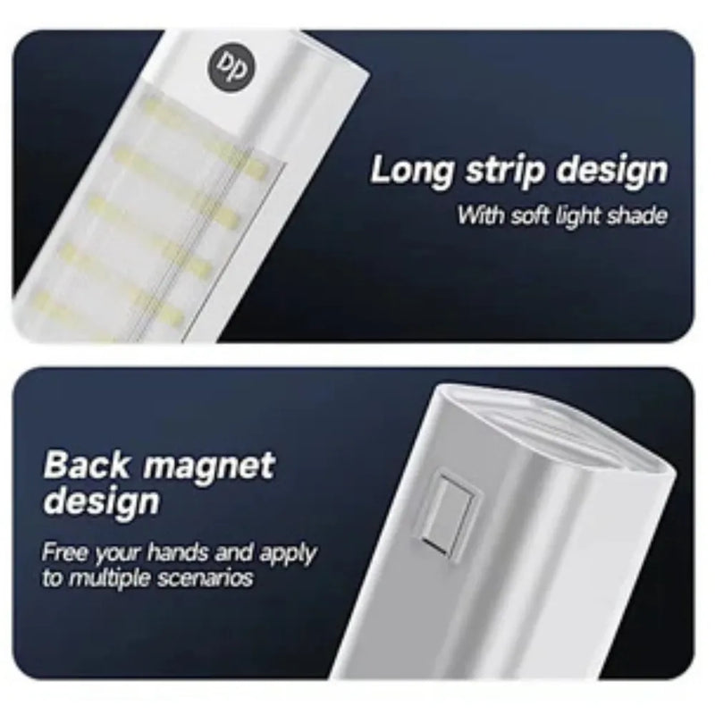 48W LED Rechargeable Emergency Light 6000mAh Battery 2 Lighting Modes Energy-Saving Portable Lamp